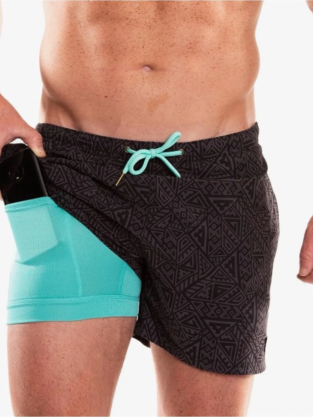 THIRD WAVE 5” COMPRESSION SWIMWEAR FOR MEN XXL